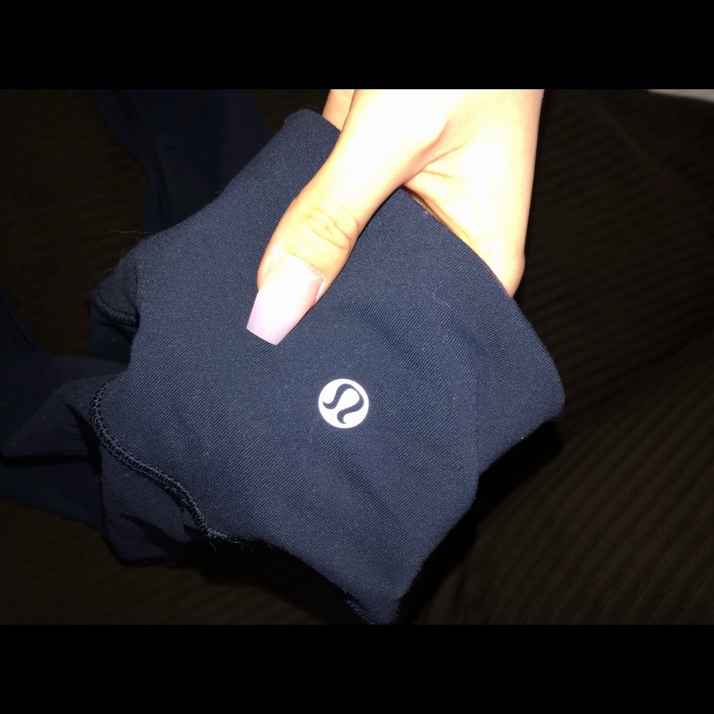 Navy blue lululemon leggings